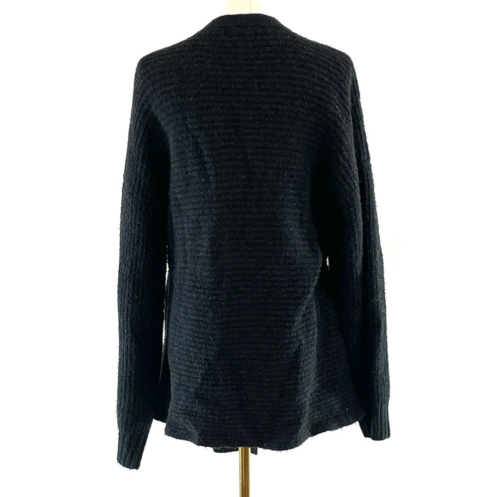Love, Whit by Whitney Port, Side Tie Sweater in Dark Gray, M - Picture 4 of 9